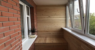 Отделка, остекление, утепление балконов в Дмитрове от 204 руб. м/2.
